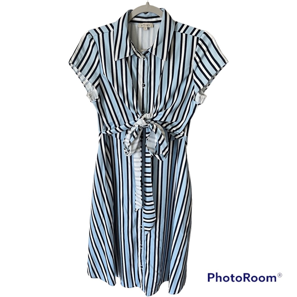 Kimi + Kai Maternity Simone Nursing Shirt Dress